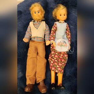 1973 MATTEL Sunshine Family Grandparents Pair